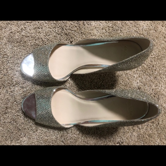 Cole Haan Silver Heels - Picture 2 of 3